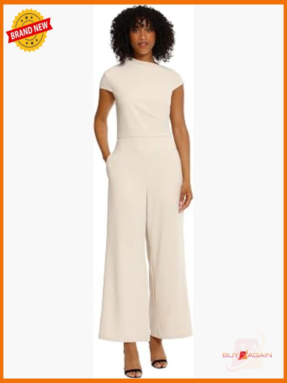 High Neck Jumpsuit Workwear Office Occasion Event Guest